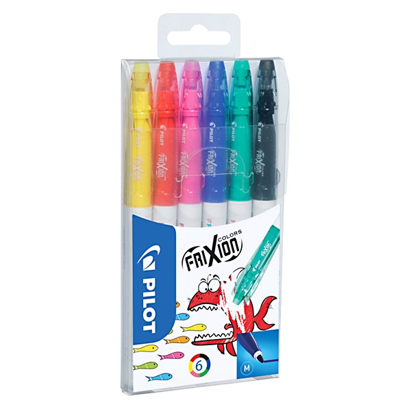 Frixion Colors 6-pack in the group Kids / Kids' Pens / Felt Tip Pens for Kids at Pen Store (109336)
