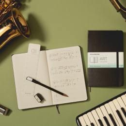 Art Music Notebook Large Black in the group Paper & Pads / Note & Memo / Notebooks & Journals at Pen Store (100376)