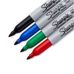 Fine Marker 4-pack Basic in the group Pens / Office / Markers at Pen Store (104761)