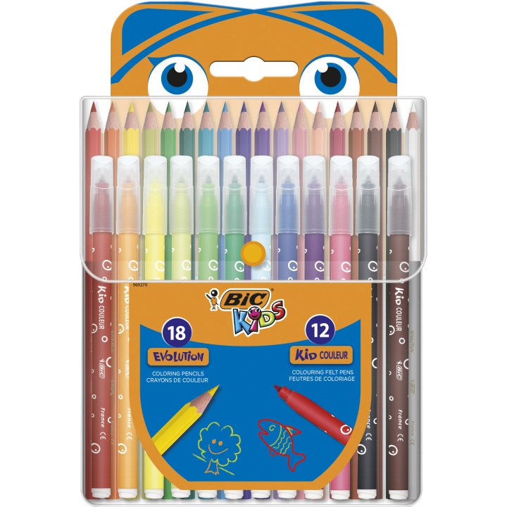 Kids Coloring kit 2 - 30 pieces in the group Kids / Kids' Pens / Crayons for Kids at Pen Store (100261)