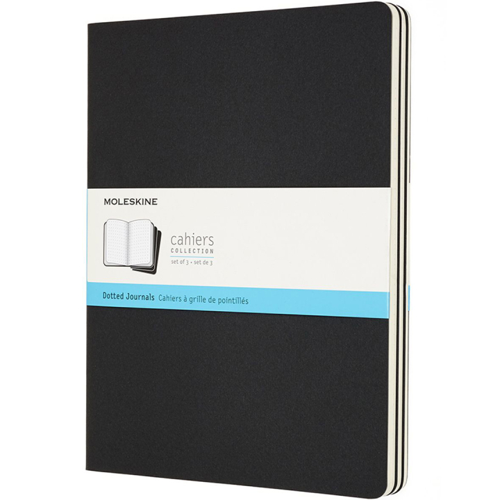 Cahier Notebook XL Black in the group Product series / Moleskine Cahier Collection at Pen Store (100325_r)