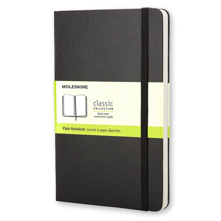 Classic Hard Cover Notebook Pocket Black in the group Paper & Pads / Note & Memo / Notebooks & Journals at Pen Store (100349_r)