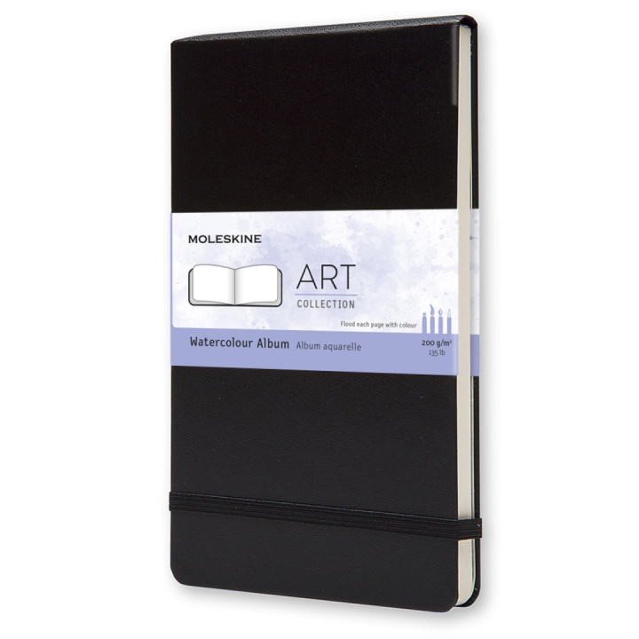Watercolor ART collection Album Large Black in the group Paper & Pads / Artist Pads & Paper / Watercolour Pads at Pen Store (100378)
