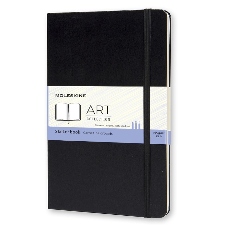Sketchbook Large Black in the group Paper & Pads / Artist Pads & Paper / Sketchbooks at Pen Store (100382)