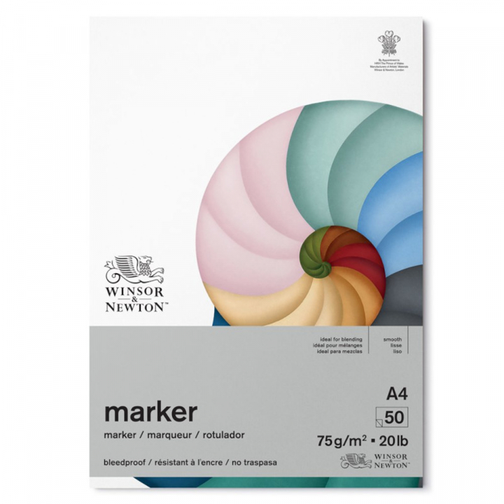 A4-pad Marker Pad 75g in the group Paper & Pads / Artist Pads & Paper / Marker Pads at Pen Store (100547)