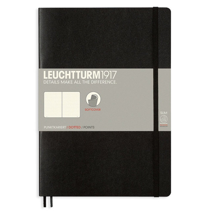 Notebook B5 Softcover Dotted in the group Paper & Pads / Note & Memo / Notebooks & Journals at Pen Store (100689_r)