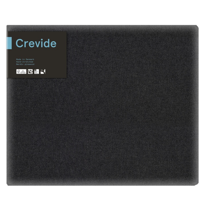 Canvas Black Cotton/Polyester 55x46 (F10) in the group Art Supplies / Studio / Artist Canvas at Pen Store (100879)