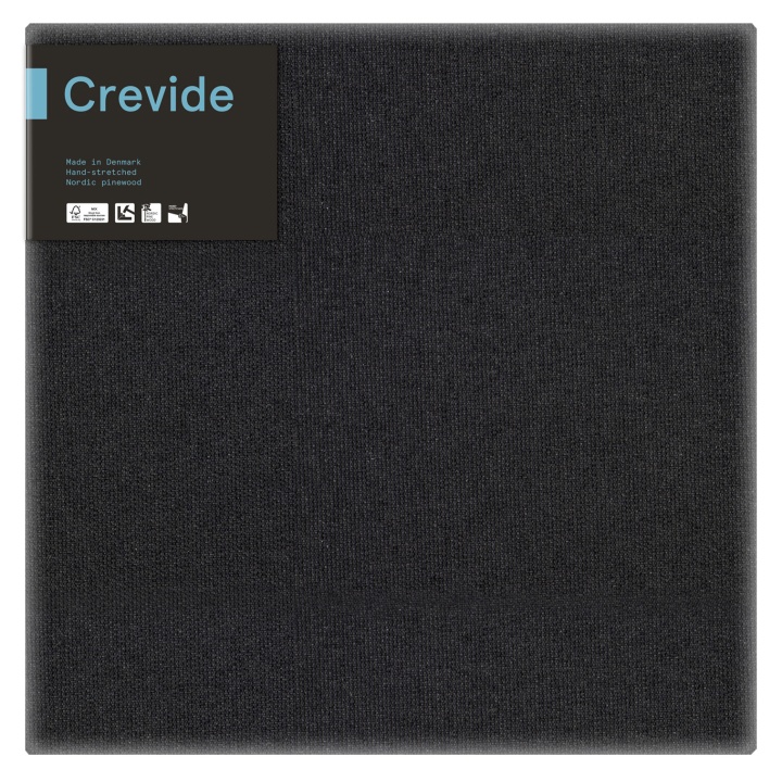 Canvas Black Cotton/Polyester 50x50 in the group Art Supplies / Studio / Artist Canvas at Pen Store (100887)