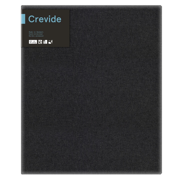 Canvas Black Cotton/Polyester 50x60 in the group Art Supplies / Studio / Artist Canvas at Pen Store (100888)
