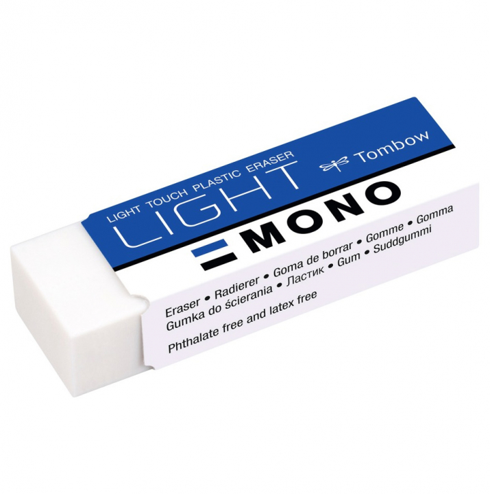Mono Light Eraser in the group Pens / Pen Accessories / Erasers at Pen Store (100973)