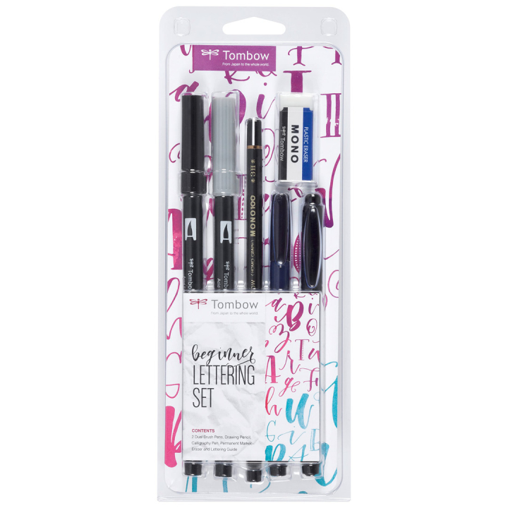 Hand Lettering Set Beginner in the group Hobby & Creativity / Calligraphy / Lettering Sets at Pen Store (101099)