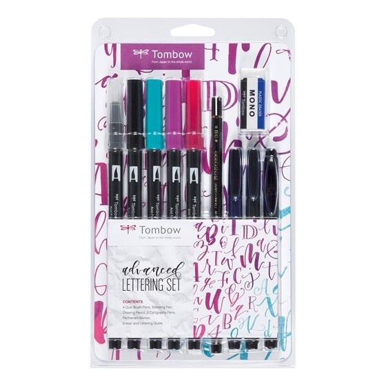 Hand Lettering Set Advanced in the group Hobby & Creativity / Calligraphy / Lettering Sets at Pen Store (101100)