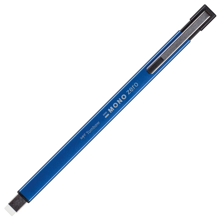 Mono Zero Metal Eraser Rectangular Blue in the group Pens / Pen Accessories / Erasers at Pen Store (101144)