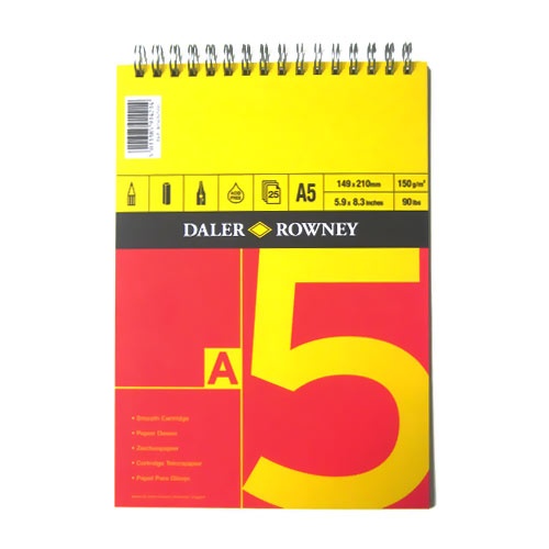 Sketch pad Spiral 150g A5 in the group Paper & Pads / Artist Pads & Paper / Drawing & Sketch Pads at Pen Store (101450)