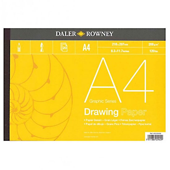 Drawing Paper A4 in the group Paper & Pads / Artist Pads & Paper / Drawing & Sketch Pads at Pen Store (101457)