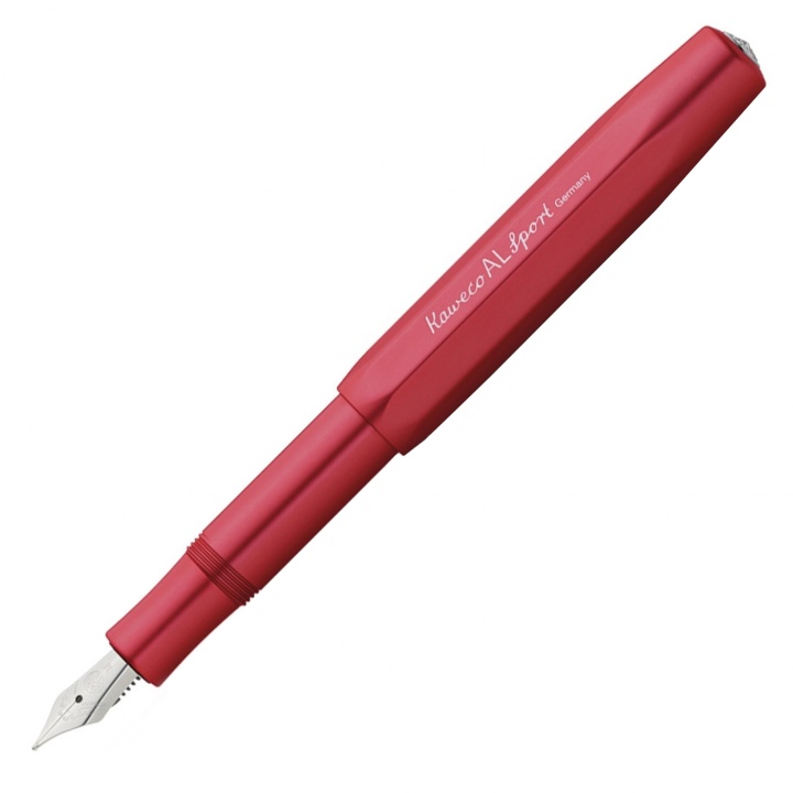 AL Sport Deep Red Fountain pen in the group Pens / Fine Writing / Fountain Pens at Pen Store (102232_r)