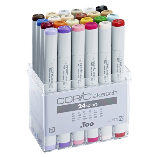 Sketch 24-set in the group Pens / Artist Pens / Illustration Markers at Pen Store (103275)