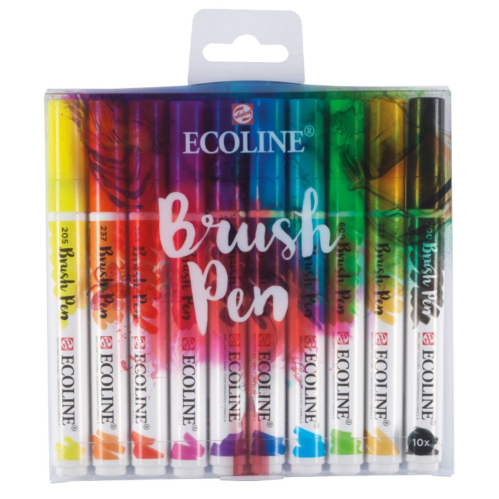 Brush Pen 10-set in the group Pens / Artist Pens / Brush Pens at Pen Store (103718)