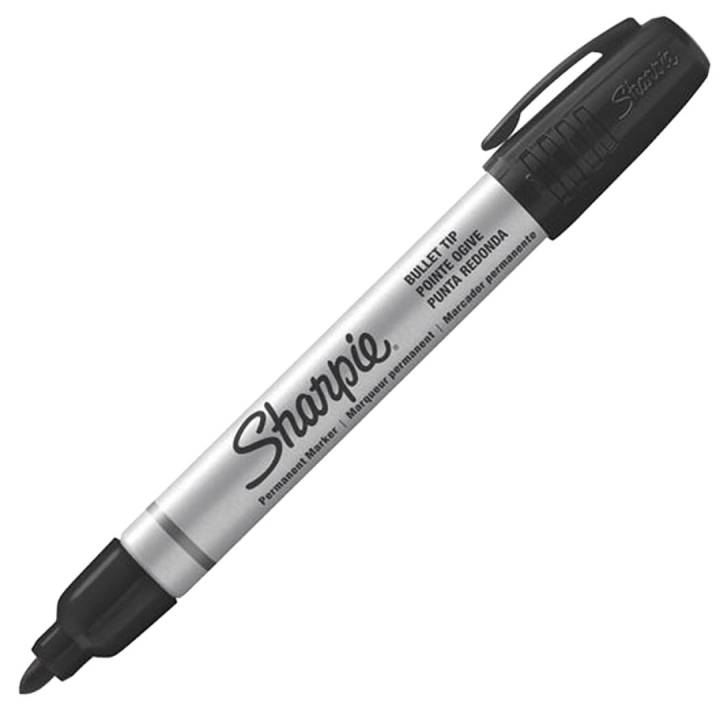 Metal Small Permanent Marker Black in the group Pens / Artist Pens / Felt Tip Pens at Pen Store (104767)