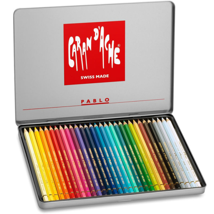 Coloring pencils Pablo 30-set in the group Pens / Artist Pens / Coloured Pencils at Pen Store (105022)
