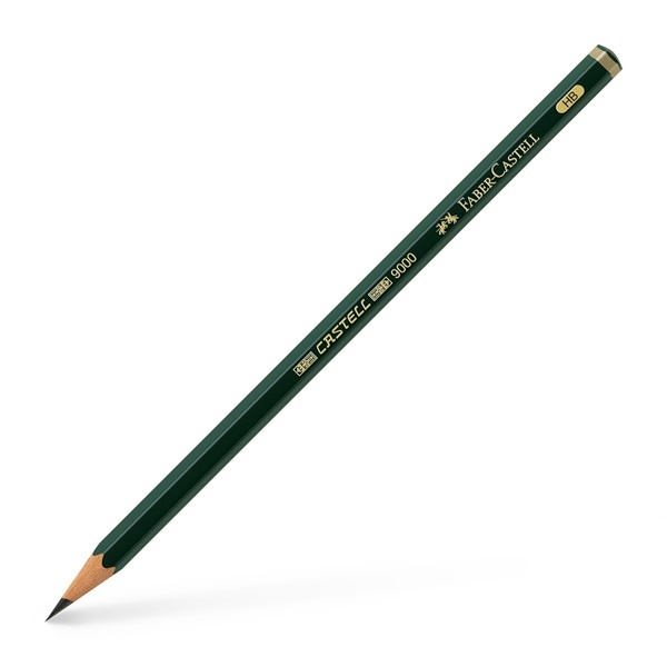 Pencil Castell 9000 5H in the group Pens / Writing / Pencils at Pen Store (105057)