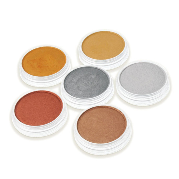 Soft Pastel Pans Metallic in the group Art Supplies / Artist colours / Pastels / Soft pastels at Pen Store (106088_r)