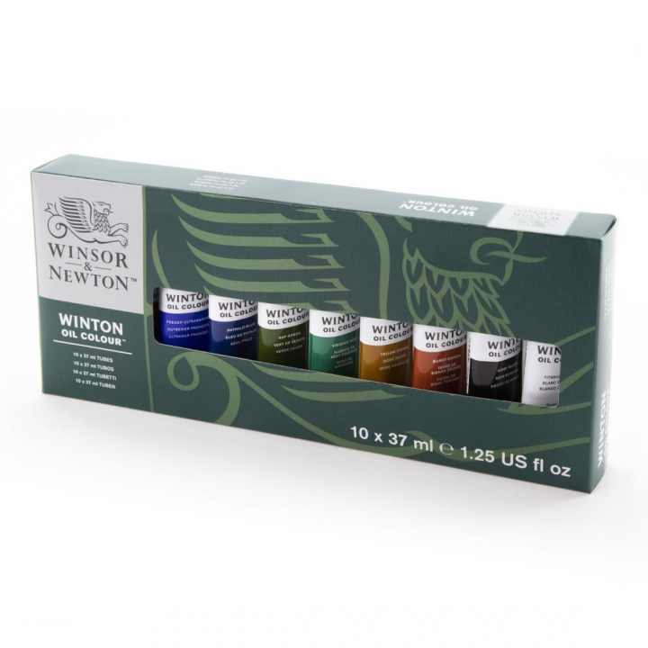 Winton Oil Color Tube 37 ml 10-set in the group Art Supplies / Artist colours / Oil Paint at Pen Store (107256)
