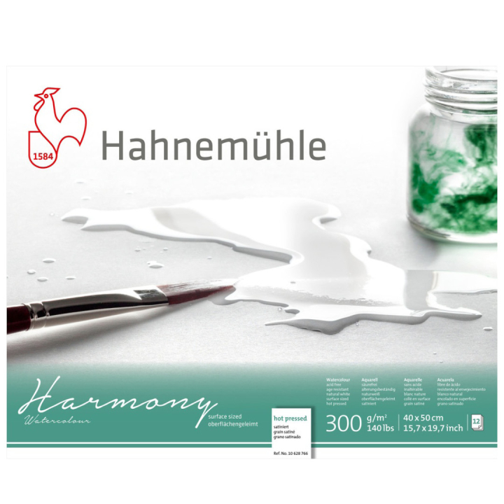 Watercolour Paper Harmony HP 300g 40×50cm in the group Paper & Pads / Artist Pads & Paper / Watercolour Pads at Pen Store (108752)