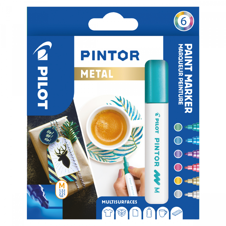 Pintor Medium 6-pack Metal