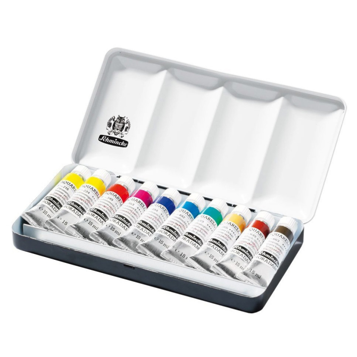 Horadam Aquarell Tube 15ml 10-set in the group Art Supplies / Artist colours / Watercolour Paint / Watercolour in tube at Pen Store (110731)