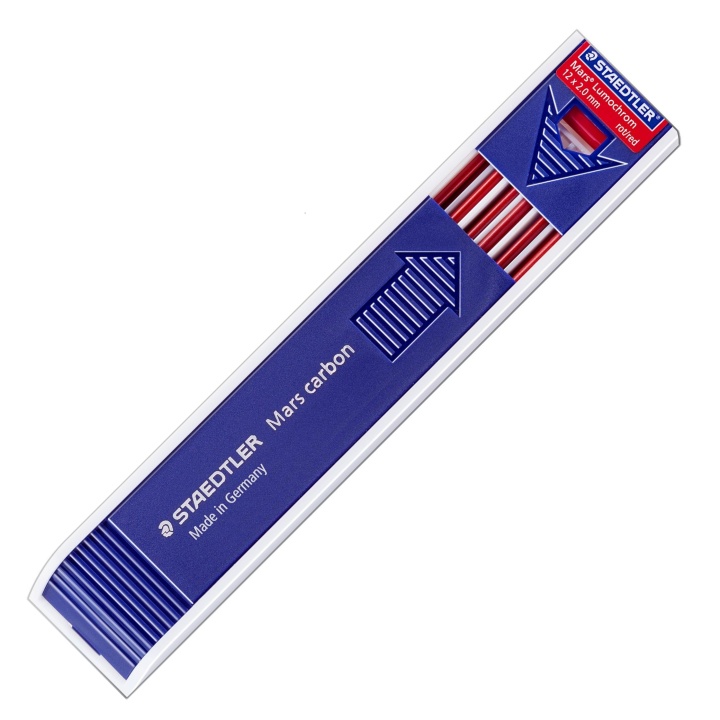 Mars 2 mm leads 12-pack colored Blue in the group Pens / Pen Accessories / Pencil Leads at Pen Store (111065)