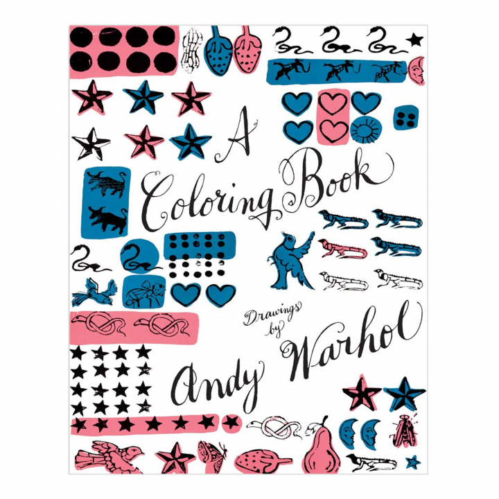 A Coloring Book: Drawings by Andy Warhol in the group Hobby & Creativity / Books / Adult Coloring Books at Pen Store (111738)