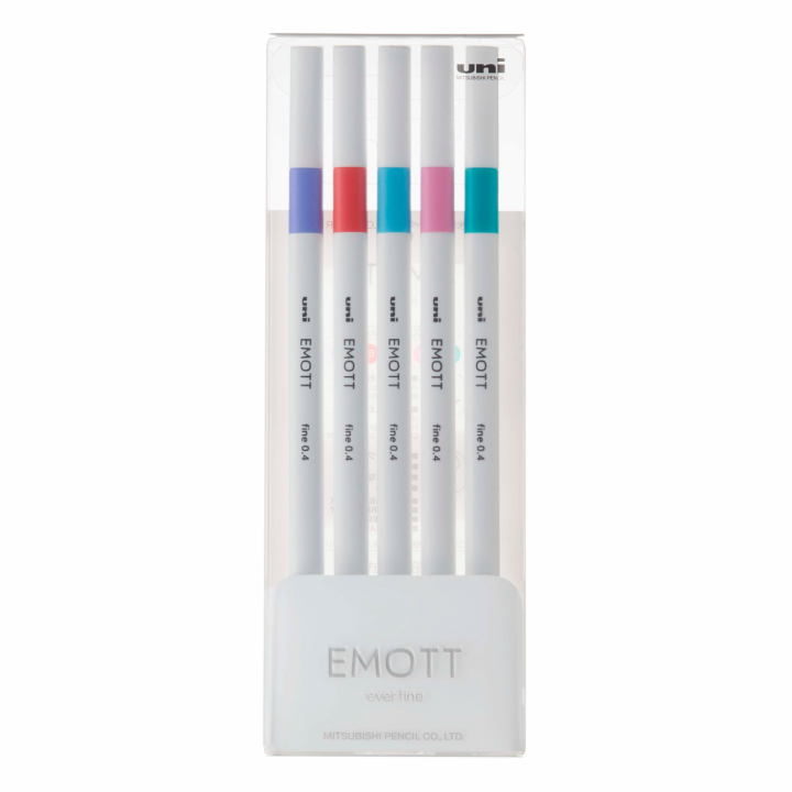 Emott 5-set No. 5 in the group Pens / Artist Pens / Illustration Markers at Pen Store (111846)