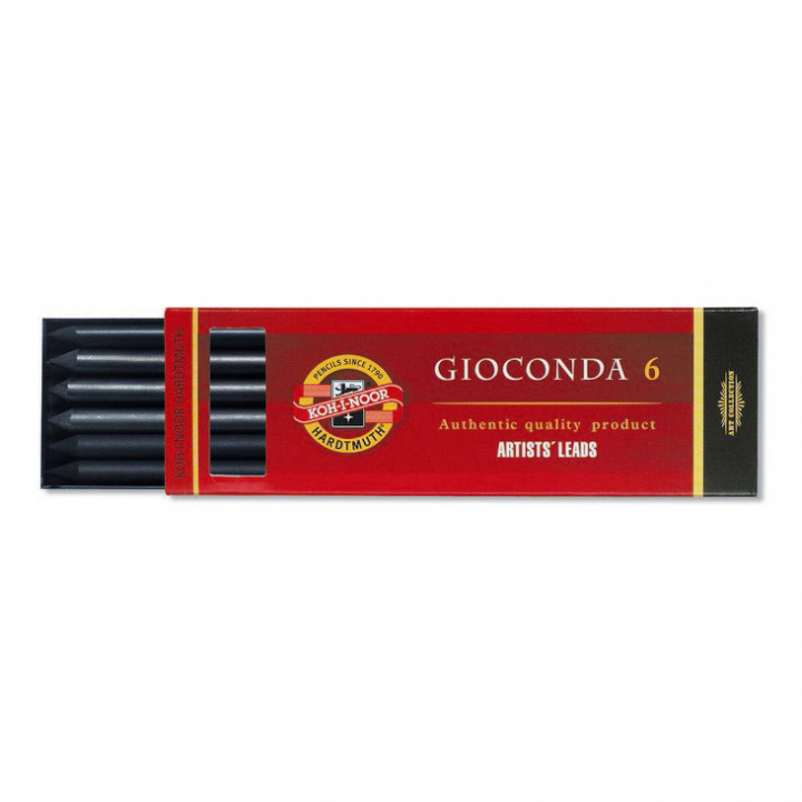 Gioconda Lead Set II 5.6 mm in the group Art Supplies / Crayons & Graphite / Drawing Charcoal at Pen Store (111869)