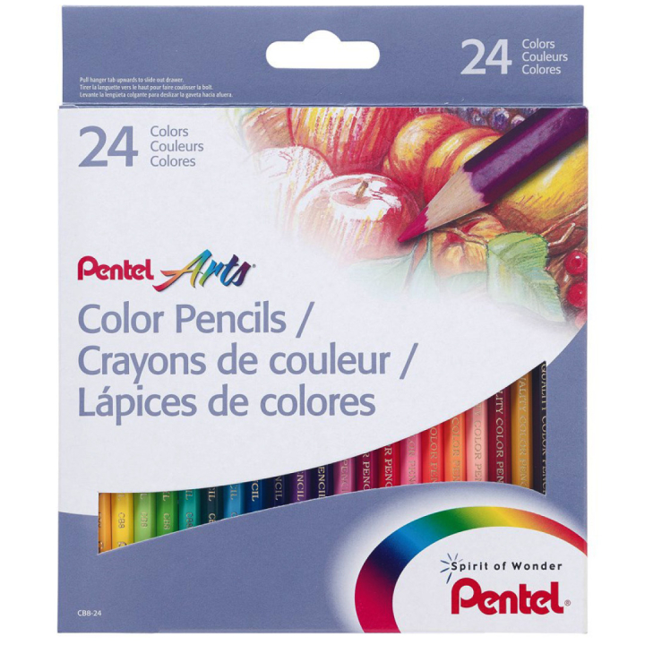 Coloring Pencils - Set of 24 in the group Pens / Artist Pens / Coloured Pencils at Pen Store (112560)