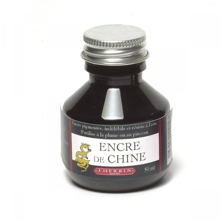 Indian ink 50 ml Black in the group Art Supplies / Artist colours / Ink at Pen Store (125160)