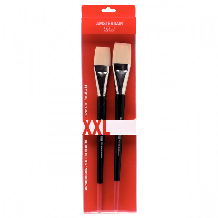 Series 600 Brush Flat Set XXL in the group Art Supplies / Brushes / Brush Sets at Pen Store (125693)