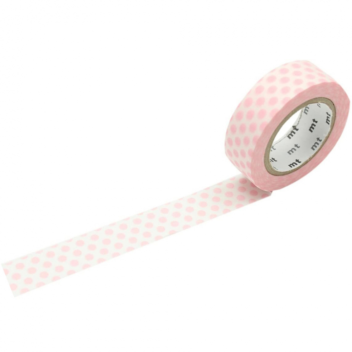 Washi-tape Dot Strawberry Milk in the group Hobby & Creativity / Hobby Accessories / Washi Tape at Pen Store (126357)