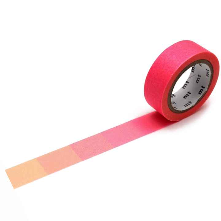 Washi-tape Pink x Yellow in the group Hobby & Creativity / Hobby Accessories / Washi Tape at Pen Store (126362)