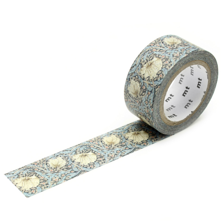 William Morris x MT Pimperne Washi-tape in the group Hobby & Creativity / Hobby Accessories / Washi Tape at Pen Store (126385)