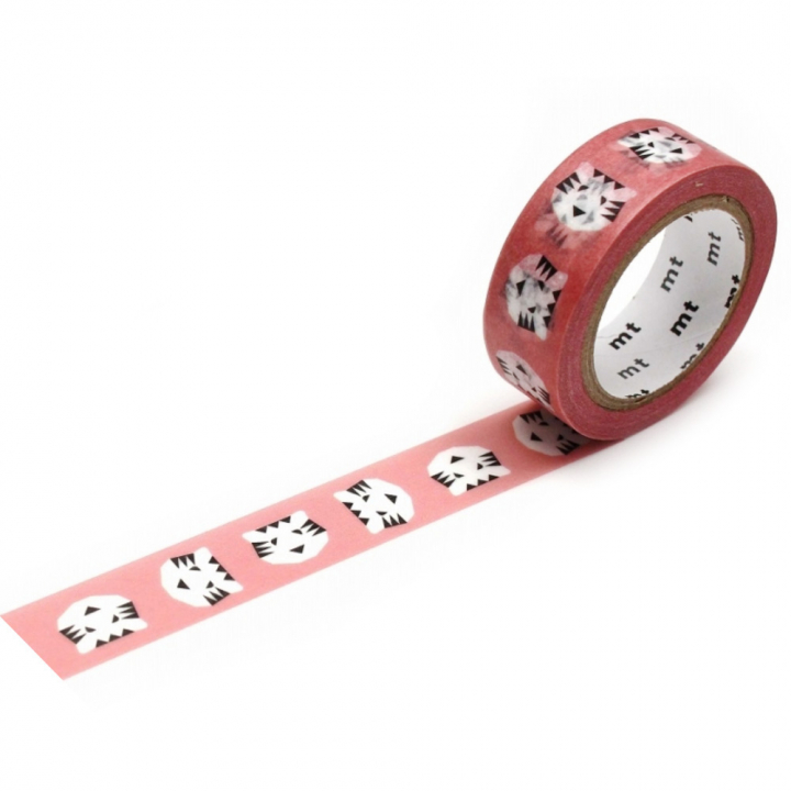 Washi-tape Papier Tigre Le Tigre Pink in the group Hobby & Creativity / Hobby Accessories / Washi Tape at Pen Store (126387)