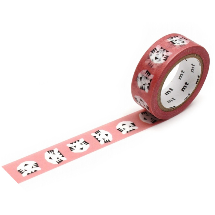 Washi-tape Papier Tigre Le Tigre Pink in the group Hobby & Creativity / Hobby Accessories / Washi Tape at Pen Store (126387)
