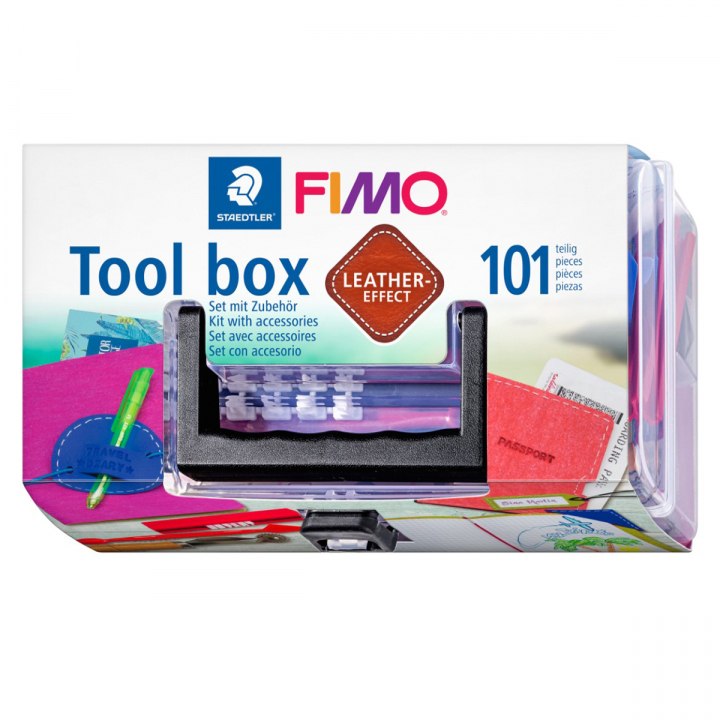 FIMO Leather Tool Box in the group Hobby & Creativity / Create / Modelling Clay at Pen Store (126656)