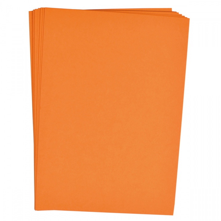 Paper orange 25 pcs 180 g in the group Paper & Pads / Artist Pads & Paper / Colored Papers at Pen Store (126887)