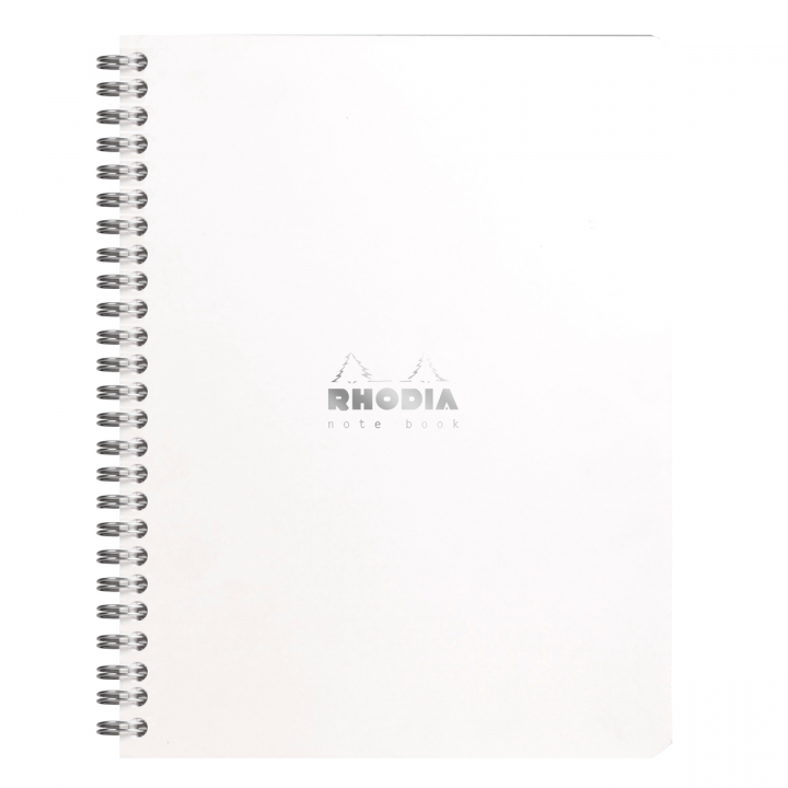 Notebook Spiral White A5 Squared in the group Paper & Pads / Note & Memo / Writing & Memo Pads at Pen Store (127144)