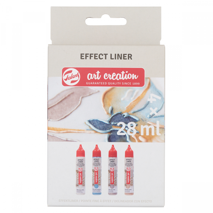 Effect Liner Set 4 x 28 ml Specialties Pearl in the group Hobby & Creativity / Paint / Hobby Paint at Pen Store (127516)