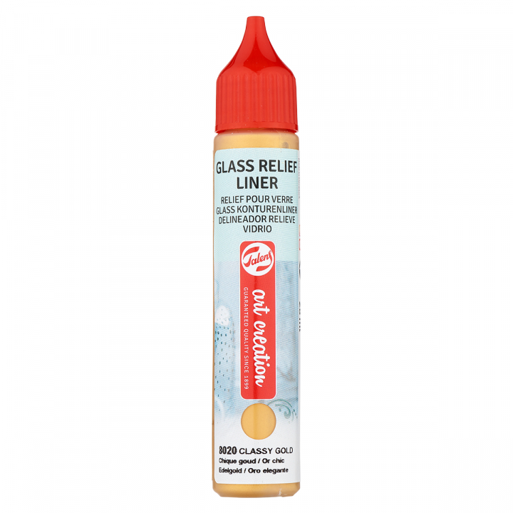 Glass Liner 28 ml Classy Gold in the group Hobby & Creativity / Paint / Glass & Porcelain Paint at Pen Store (127632)