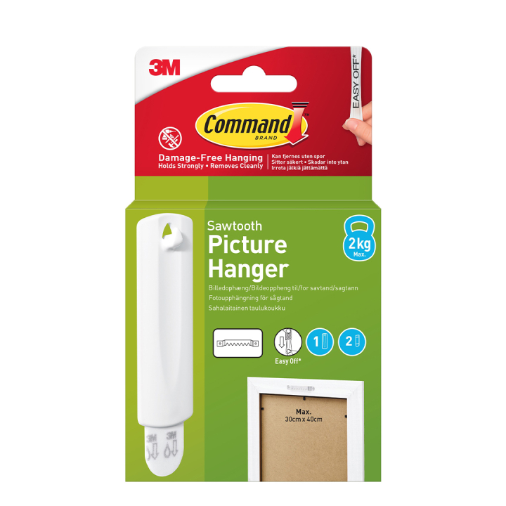 Command Picture Hanger in the group Hobby & Creativity / Organize / Frames / Picture hanging at Pen Store (127892)