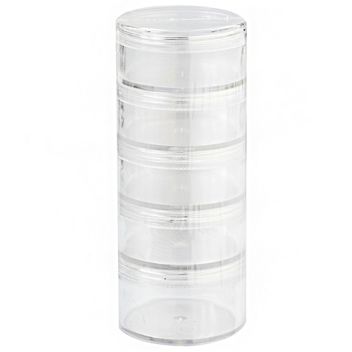 Stackable storage boxes 5-pack in the group Hobby & Creativity / Organize / Storage  at Pen Store (128591)