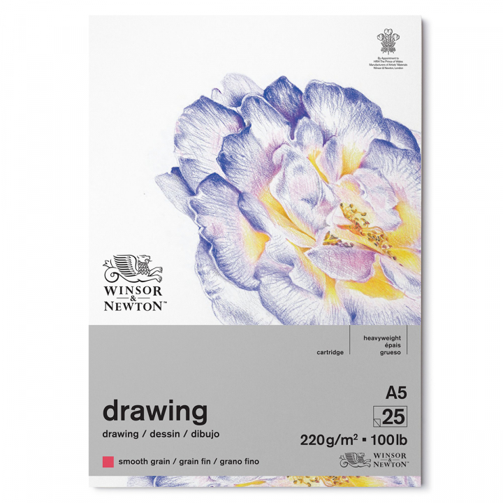 Drawing Pad A5 220g in the group Paper & Pads / Artist Pads & Paper / Drawing & Sketch Pads at Pen Store (128707)